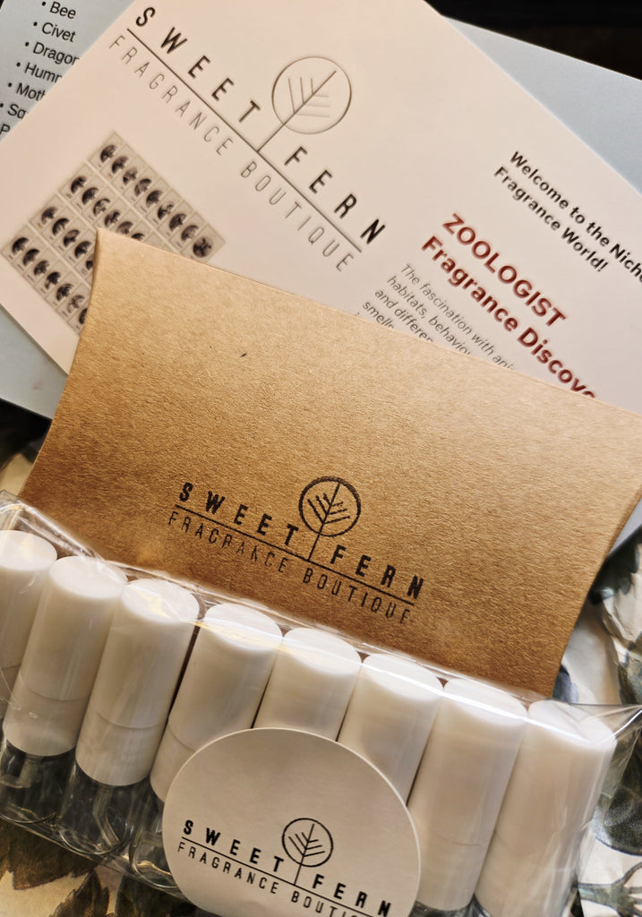 Sweet Fern Samples Discovery -  ZOOLOGIST 8 x 1.5ml Glass Bottle Atomiser  |  CHRISTMAS 2025  LIMITED EDITION