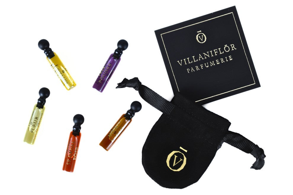 VILLANIFLŌR | DISCOVERY SET | PARFUM SAMPLES | 5 x 1 ML  |  EXCLUSIEVE AUSTRALIAN STOCKIST