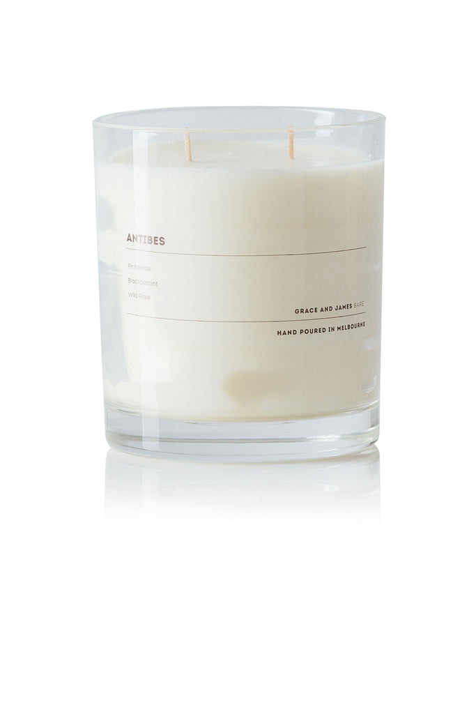 Grace and James- BARE Antibes Fir needle, blackcurrant, wild rose 80HR candle