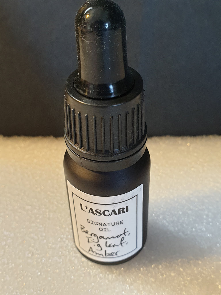 L'ASCARI. -  Signature Oils  Bergamot, Fig Leaf, Amber