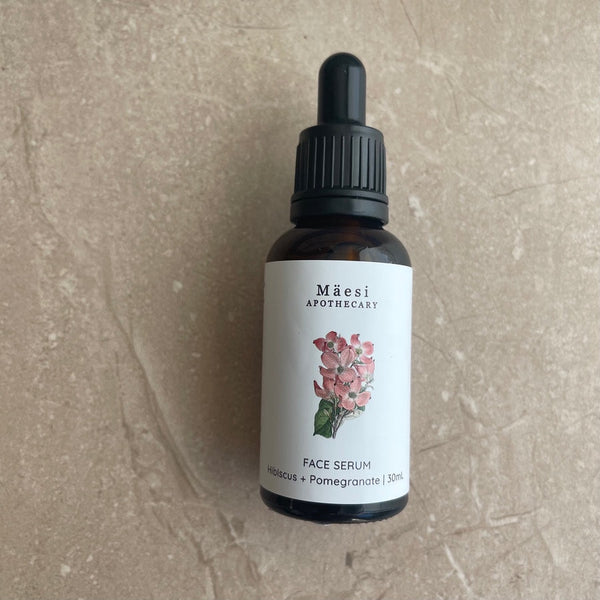 Maesi - Delicate Face Serum with Hibiscus + Pomegranate 30ml