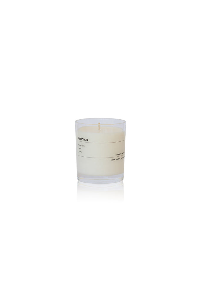Grace and James-BARE St Moritz Spiced apple, Vanilla, Caramel 40HR Candle